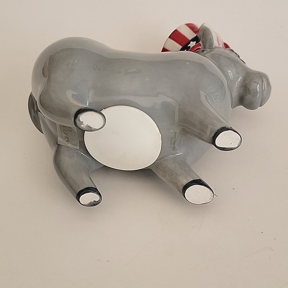 VINTAGE FRITZ & FLOYD CERAMIC DEMOCRATIC DONKEY BANK - Picture 9 of 12